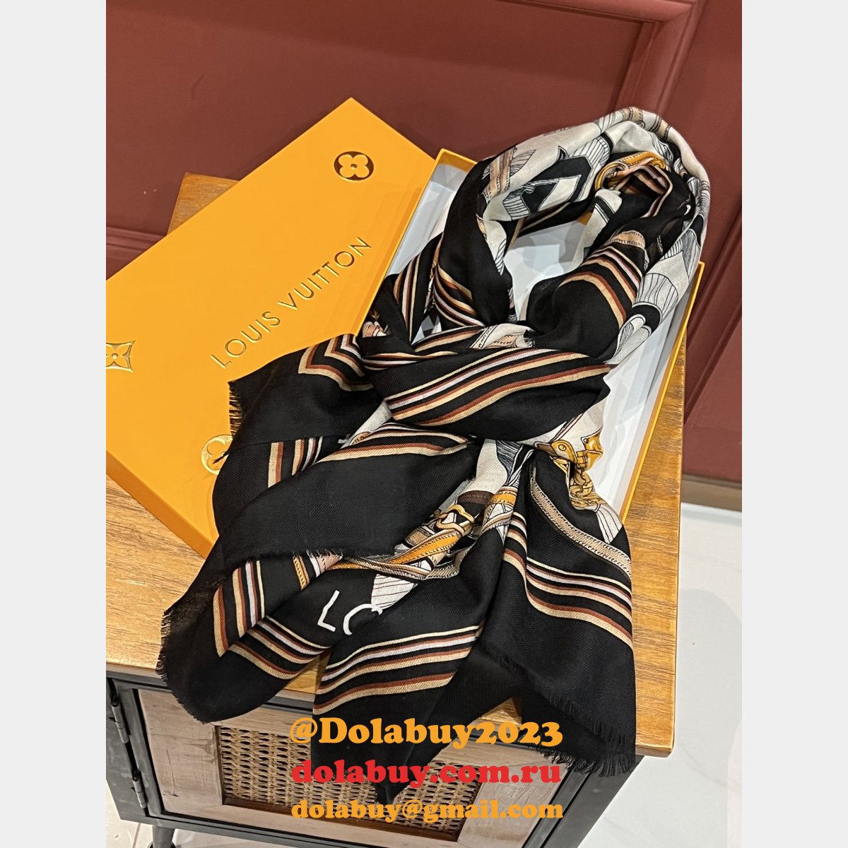 Designer Perfect Fake Top CASHMERE SCARF