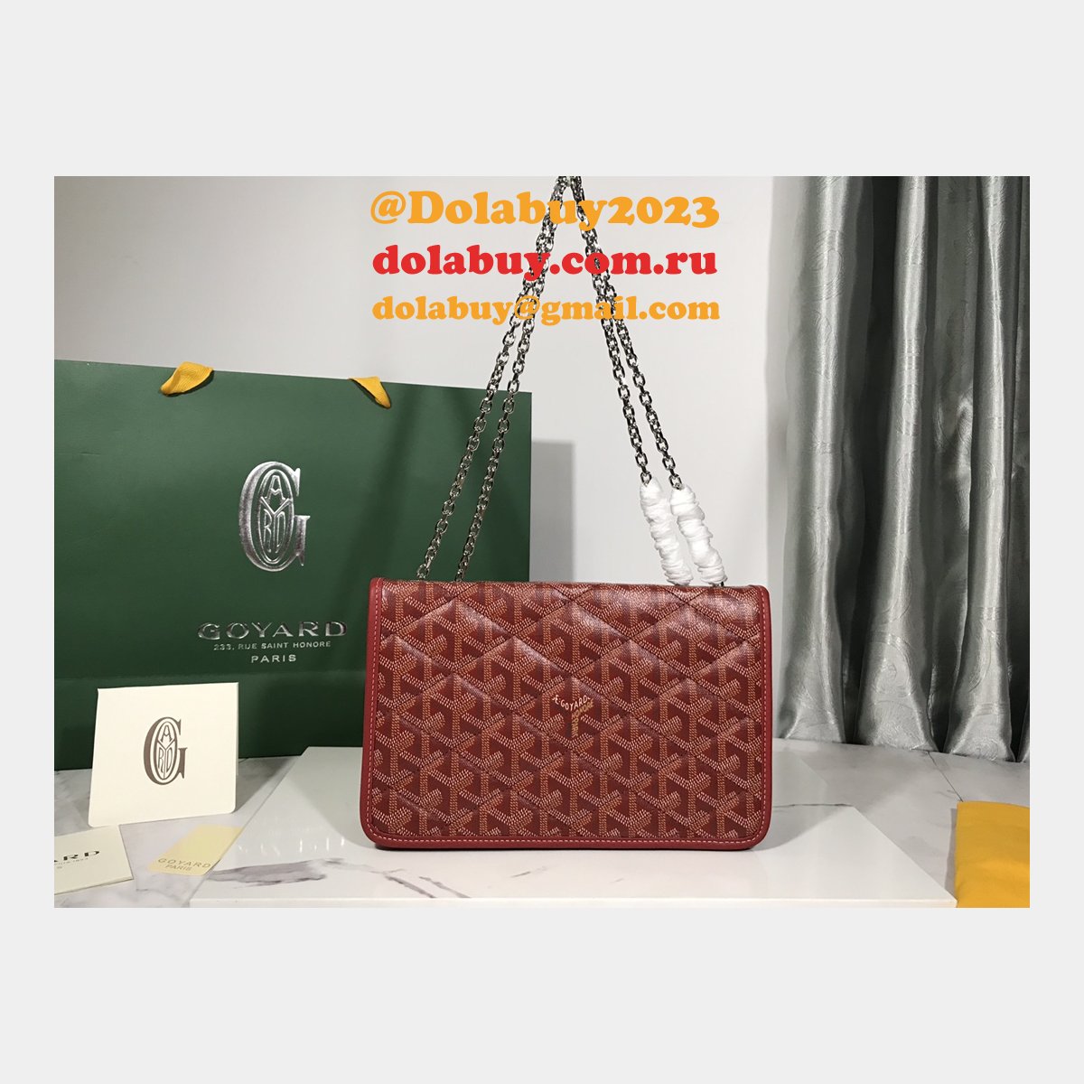 Top Quality Goyard Alexandre AAA+ Women Chain Bag