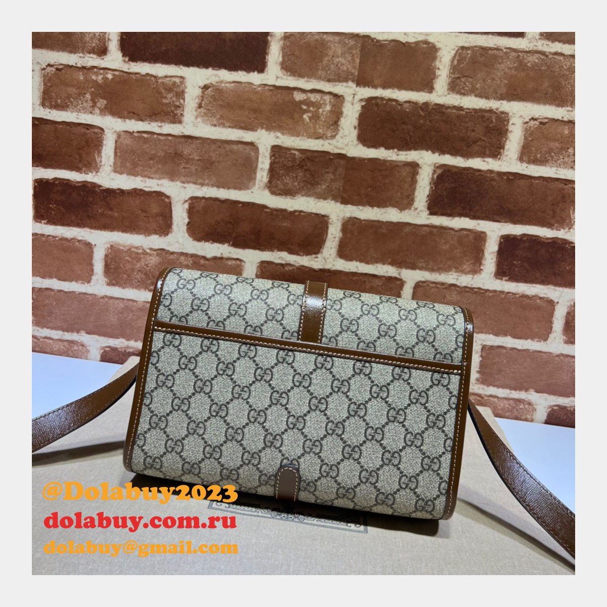 Gucci 745679 GG messenger Fashion Interlocking G High Replica Bag