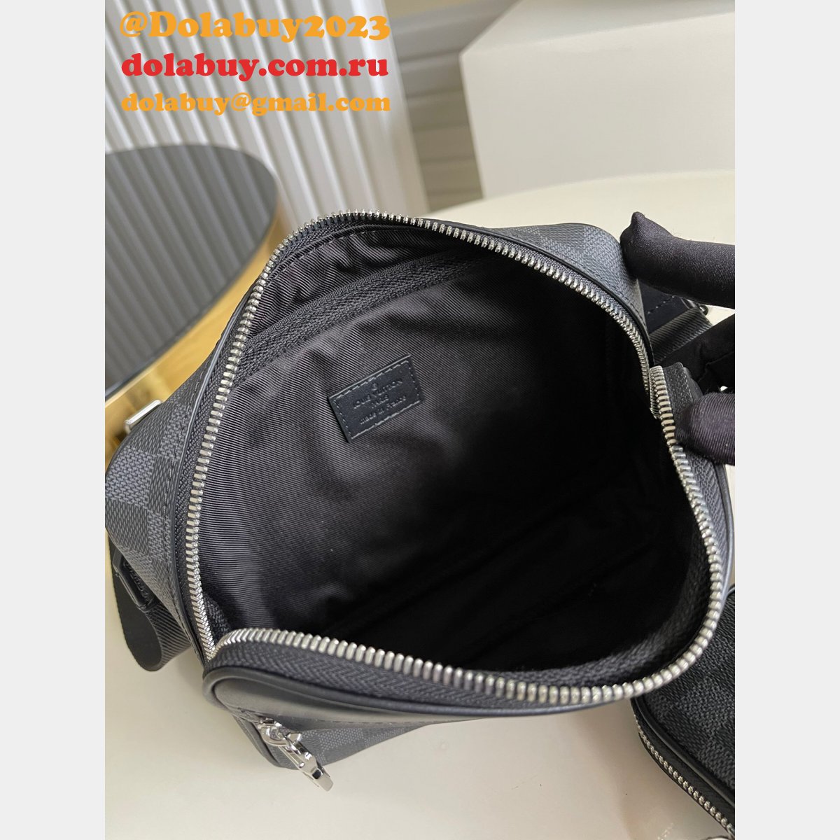 Louis Vuitton Scott Messenger Damier Graphite Canvas N50018 Bags