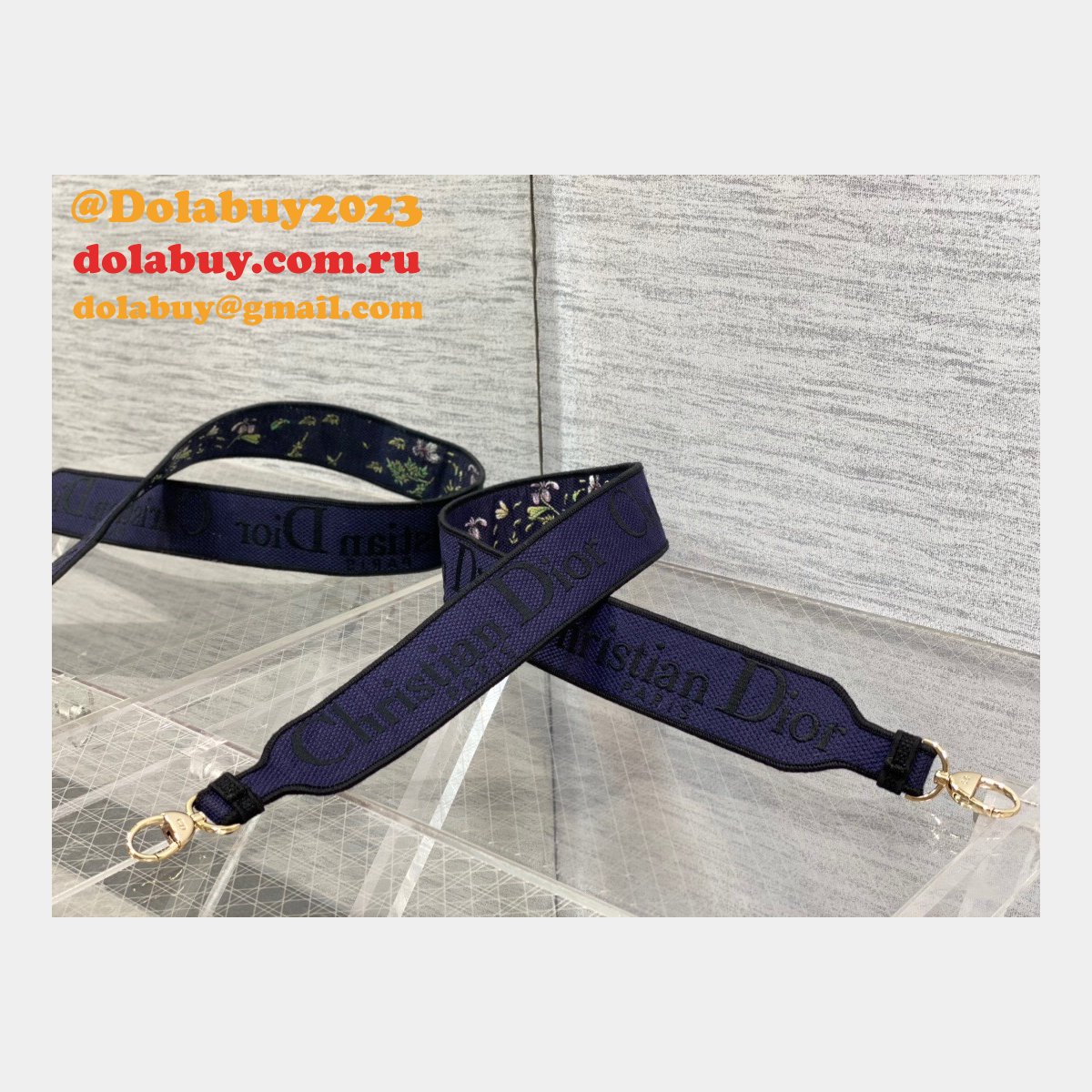 Christian Dior AAA+ Replica Canvas Lady 24CM Tote Bag