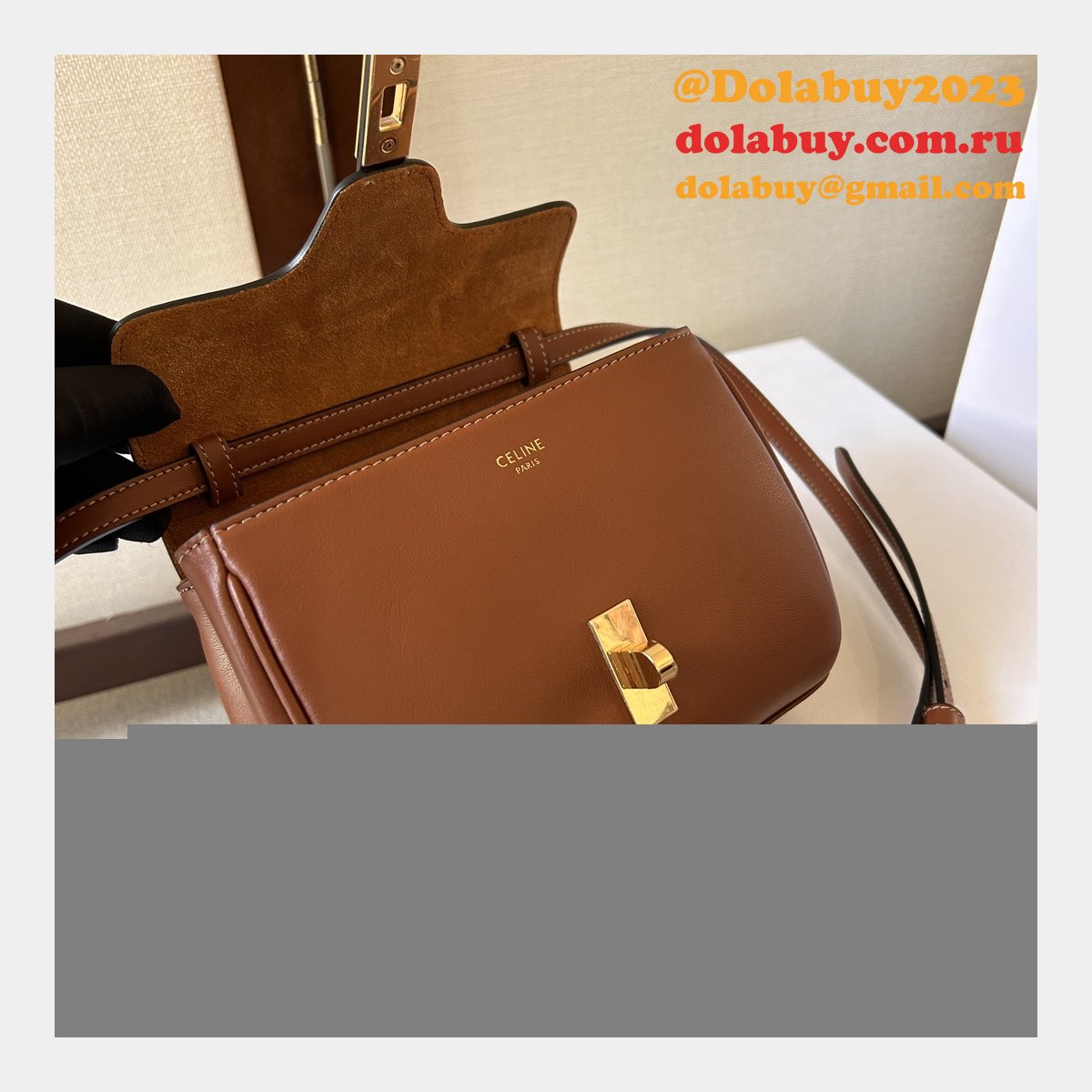 Celine Mini Soft 16 In Textile 101353 Replica Wholesale Bag