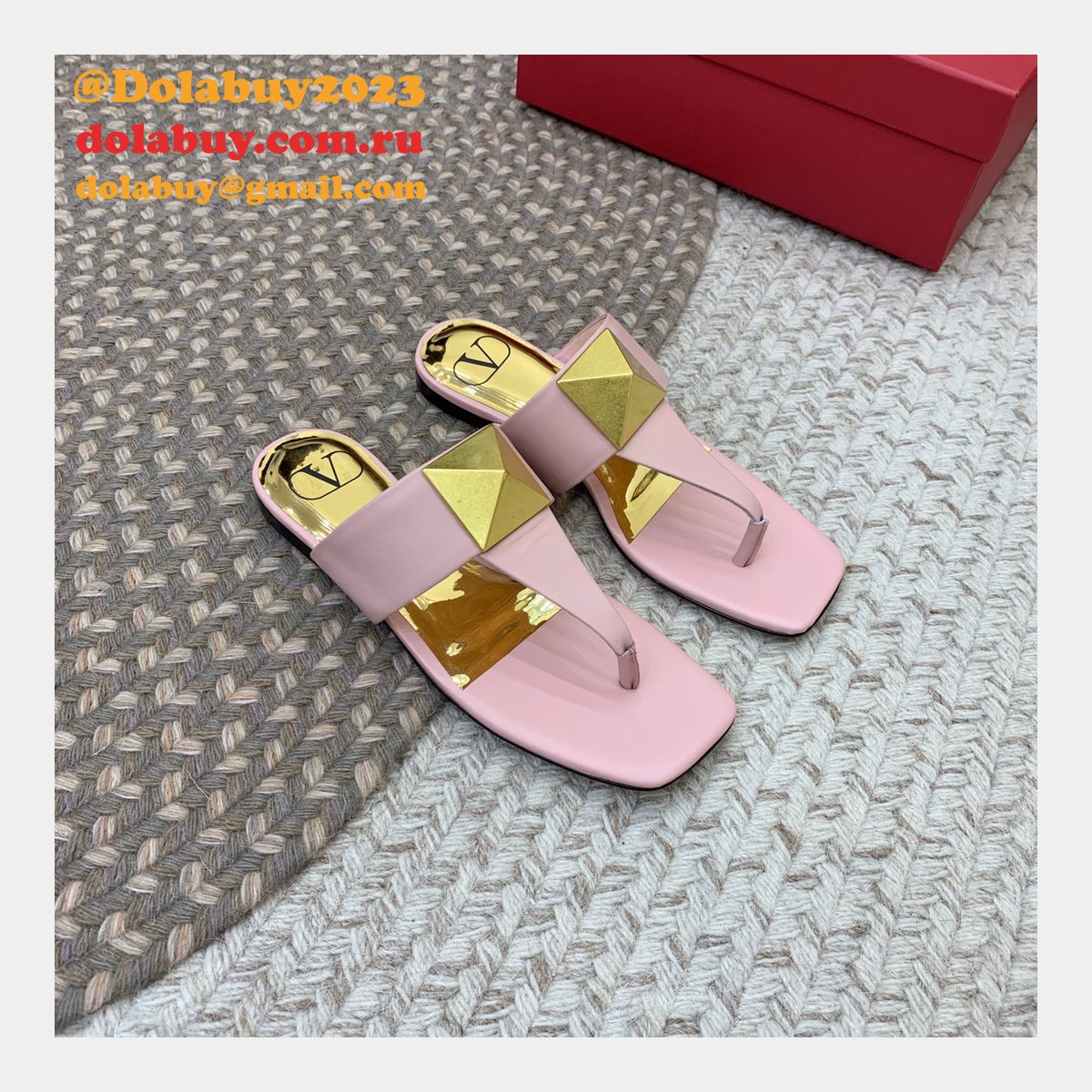 Only Dell high-quality Designer Replica Valentino Shoes