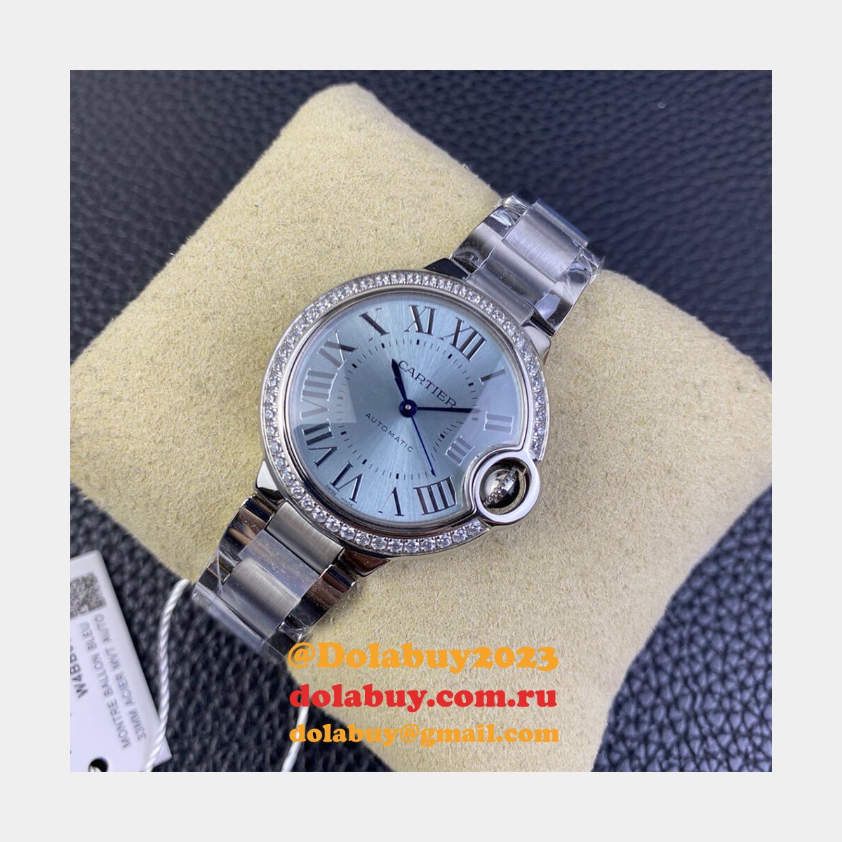 Cartier 33mm Ballon Bleu de Cartier watch