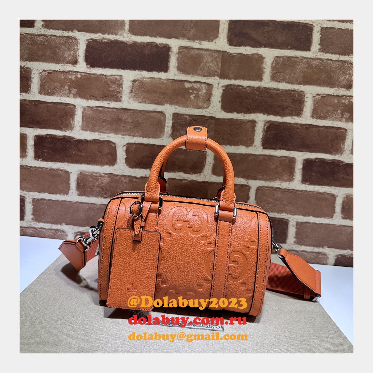 Jumbo GG Replica Gucci 7 Star 725292 Duffle Inspired Bag