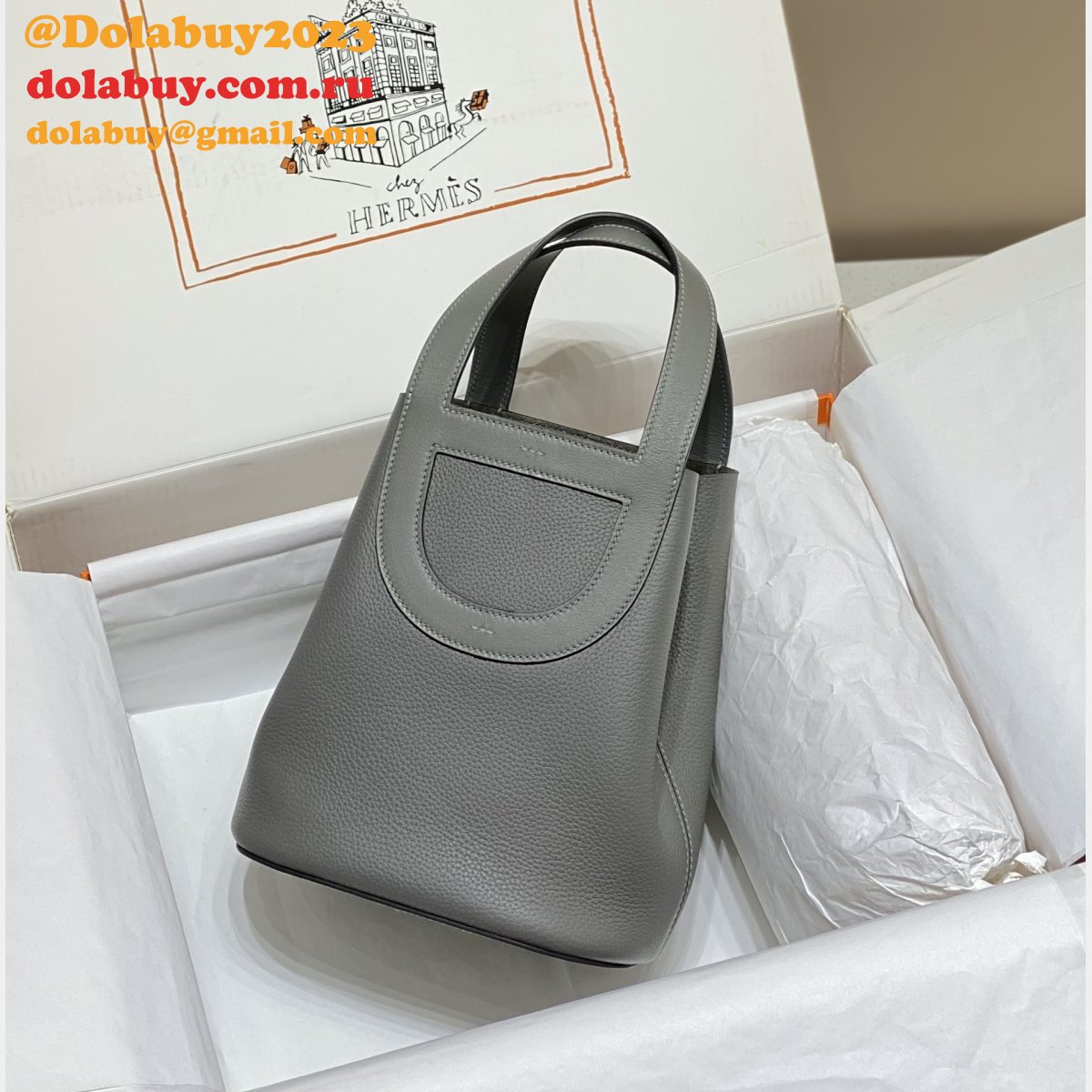 1:1 Mirror hermes IN THE LOOP PICOTIN 18 bag