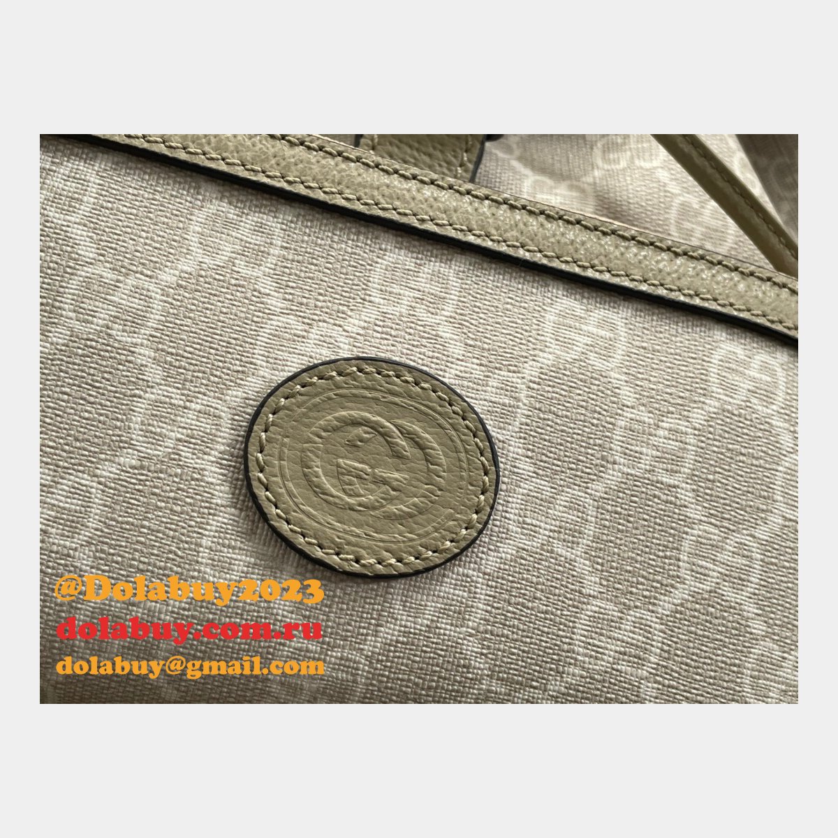 buy high-quality G*u*i fake backpack 674147 interlocking g in gg supreme