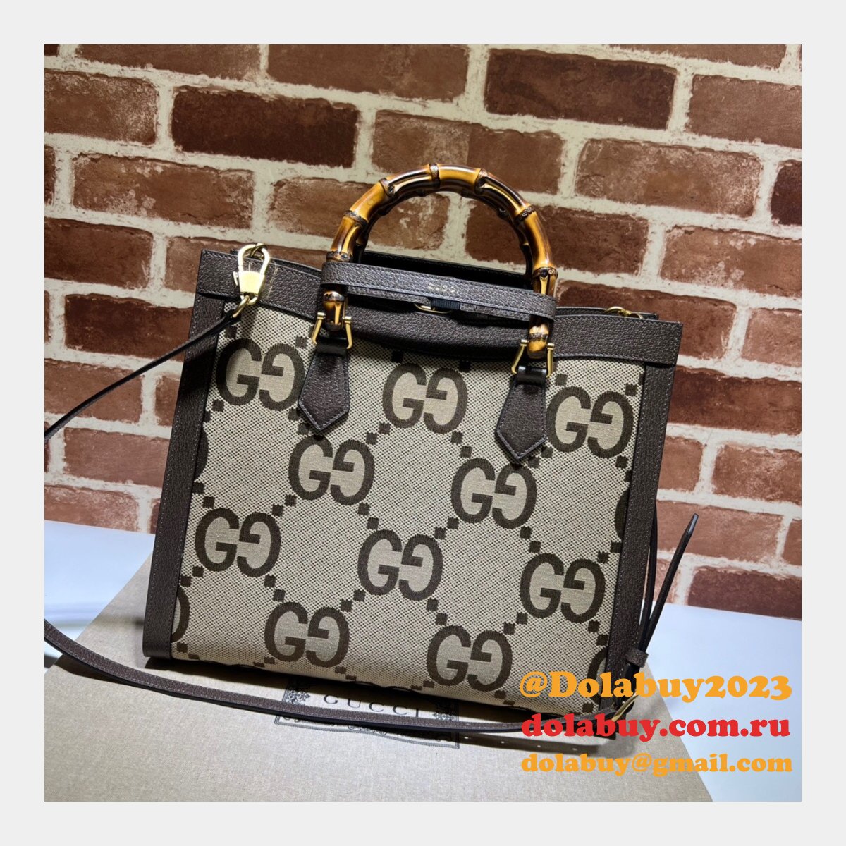 Best 25+ Deals for Gucci Replica Diana 655658 python tote bag
