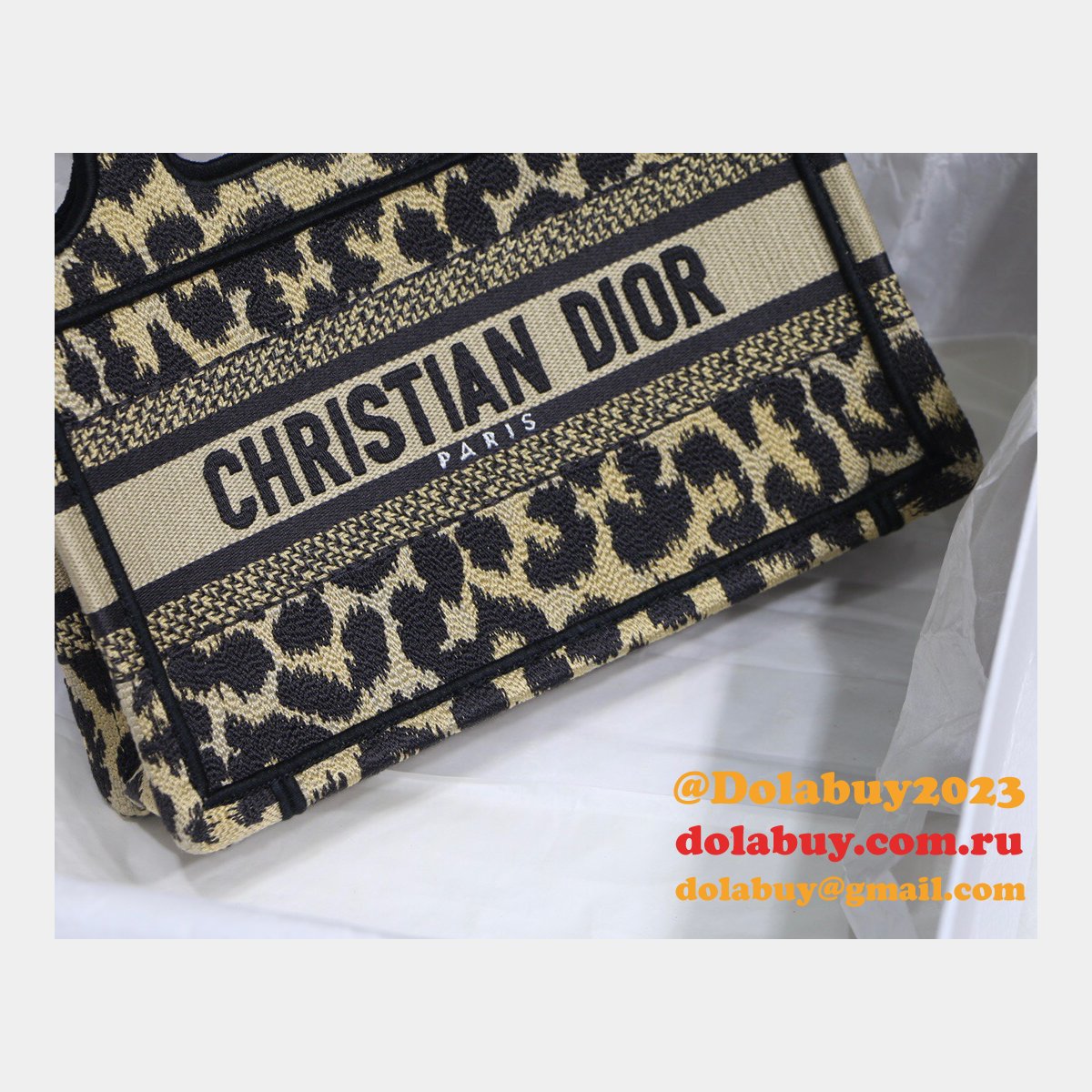 Replica Christian Dior Mini Book Tote Bag Factory