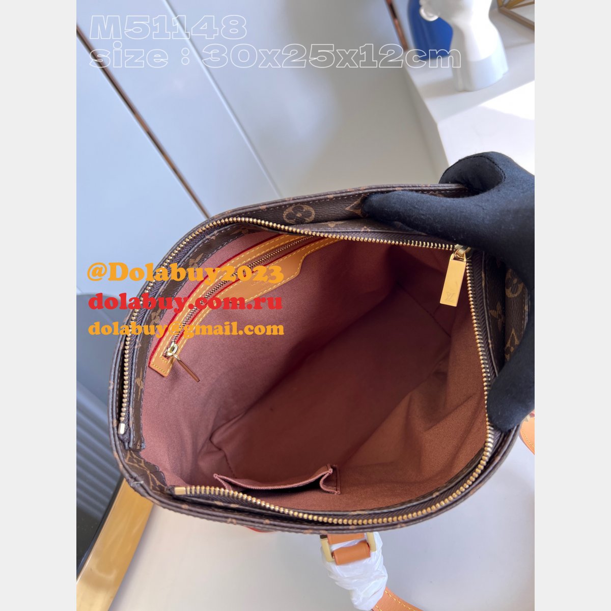 Highly Monogram Cabas Piano Tote Replicas M51148 Louis Vuitton Shoulder