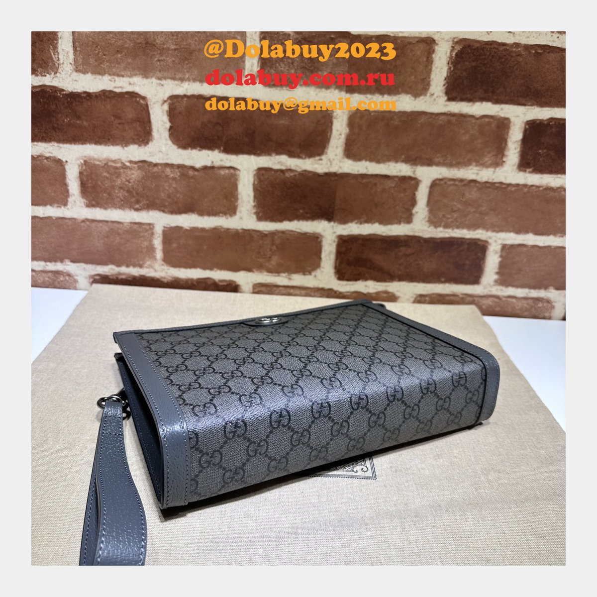 Inspired GUCCI REPLICA POUCHES 760243 Fashion