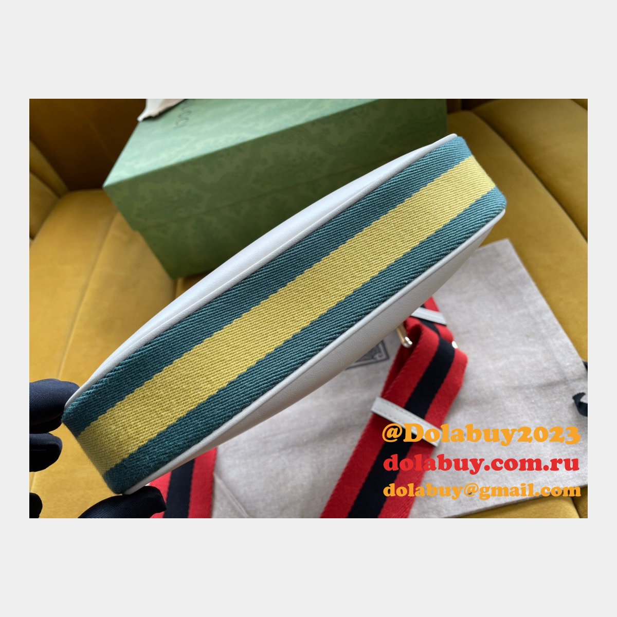 best fake designer G*u*i 699409 attache small shoulder bag