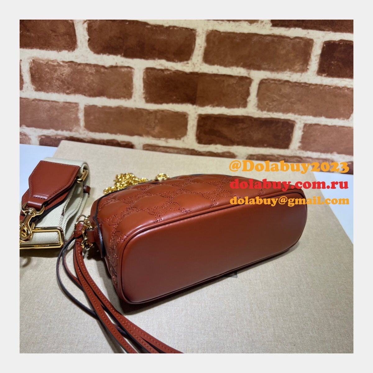 G*u*i luxury 702229 gg matelassé leather shoulder replica bag