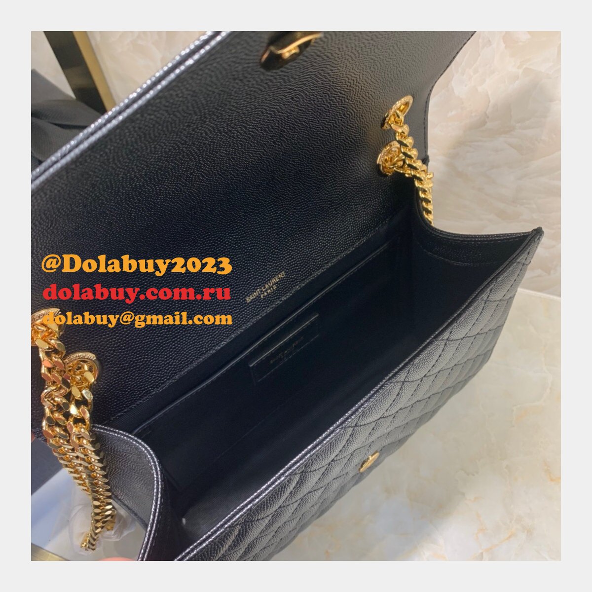 Best YSL Replica Saint Laurent Envelope Chain Bag