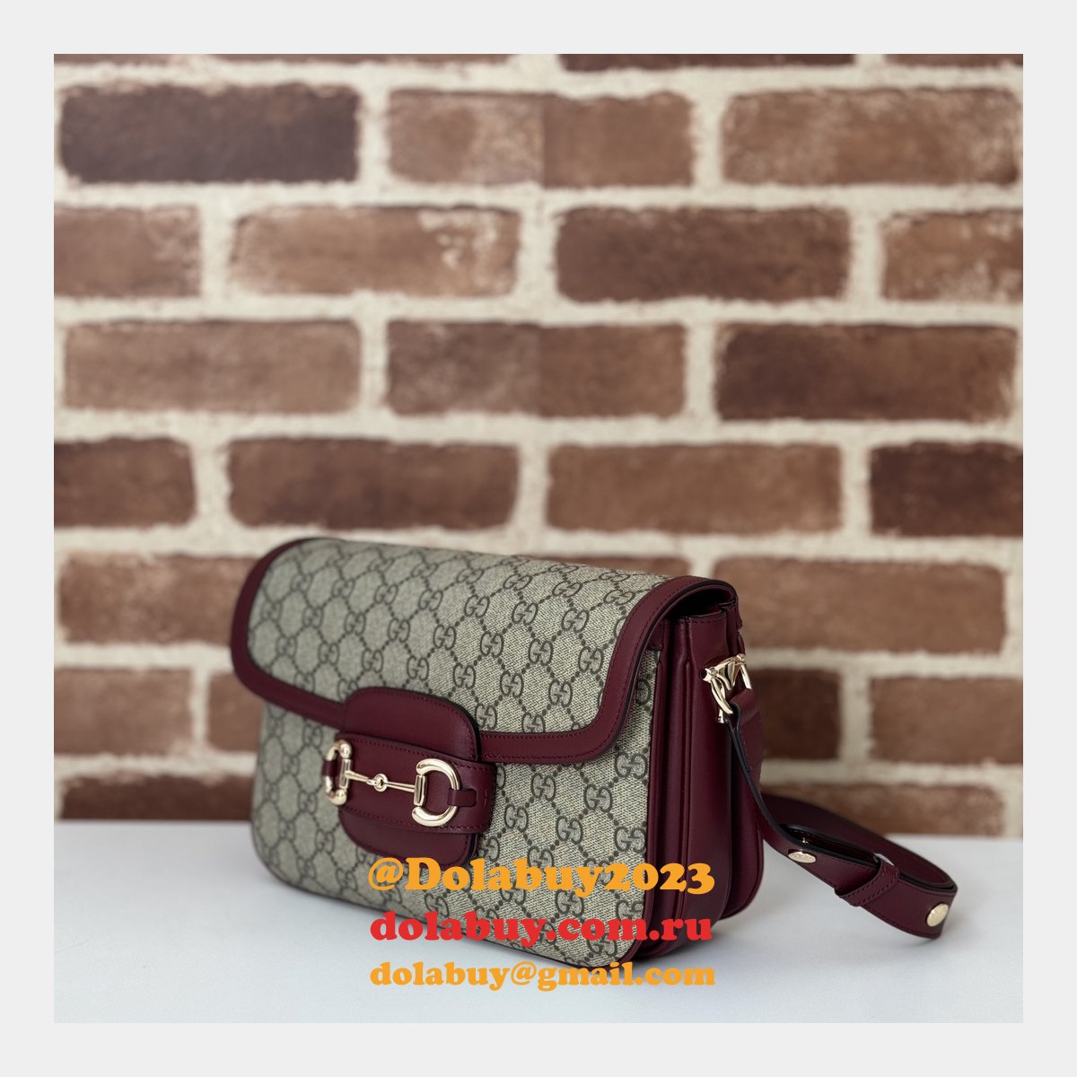 Gucci Horsebit 1955 Shoulder Chain 815178 Replicas Bag
