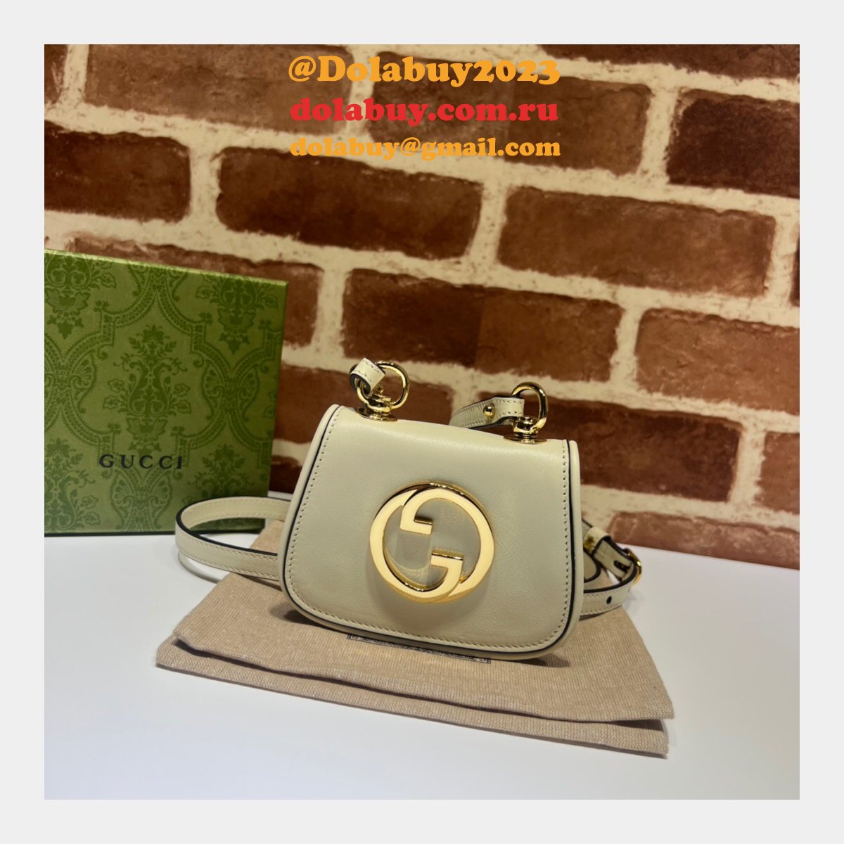 designer G*u*i high quality 698635 blondie card case wallet