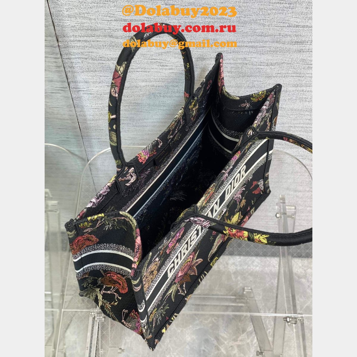 The Best Christian Dior 26.5/36/41.5CM CD Book Tote Replica Bag