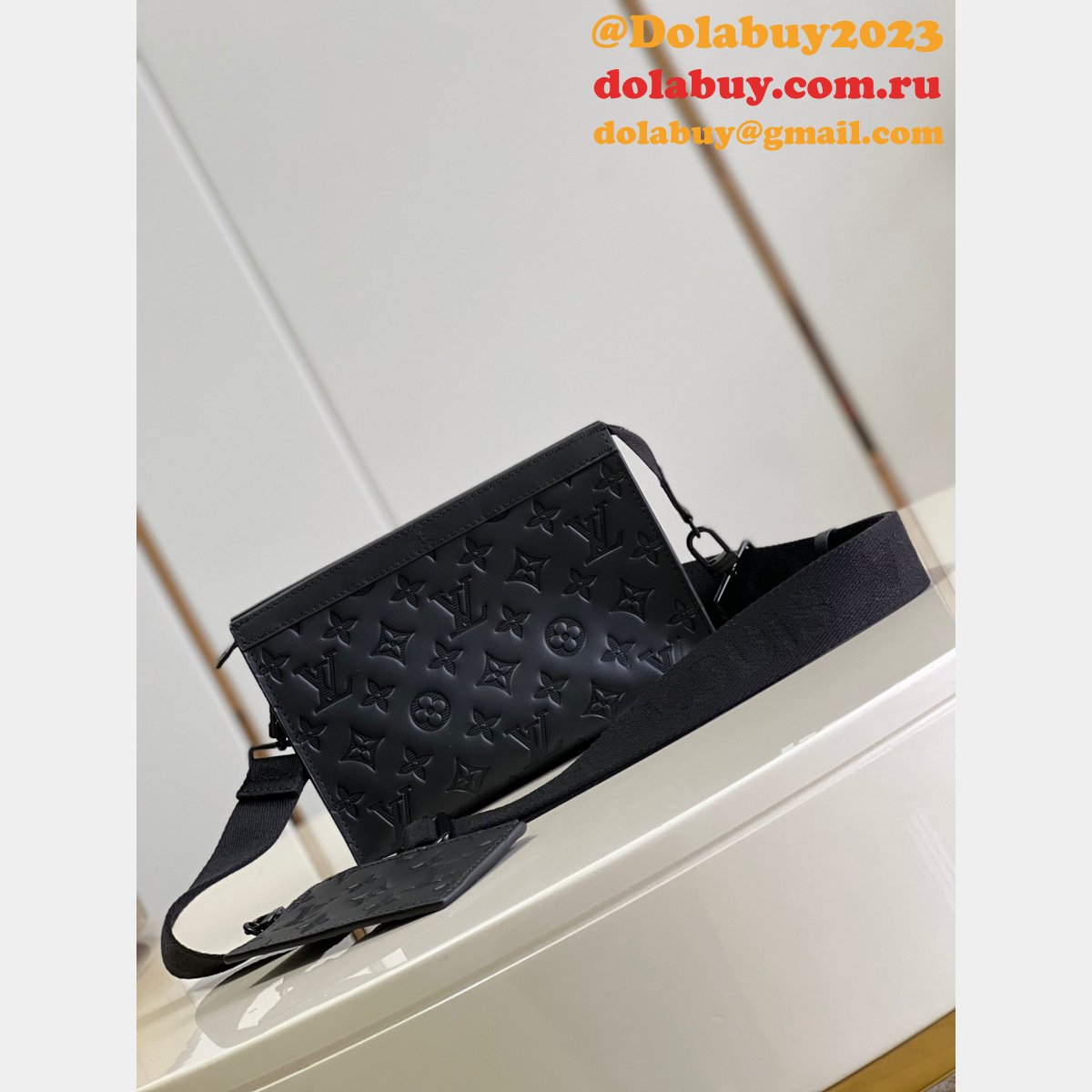 Louis Vuitton Replica Mens Fashion Gaston Wearable Wallet G65 M81115 Black