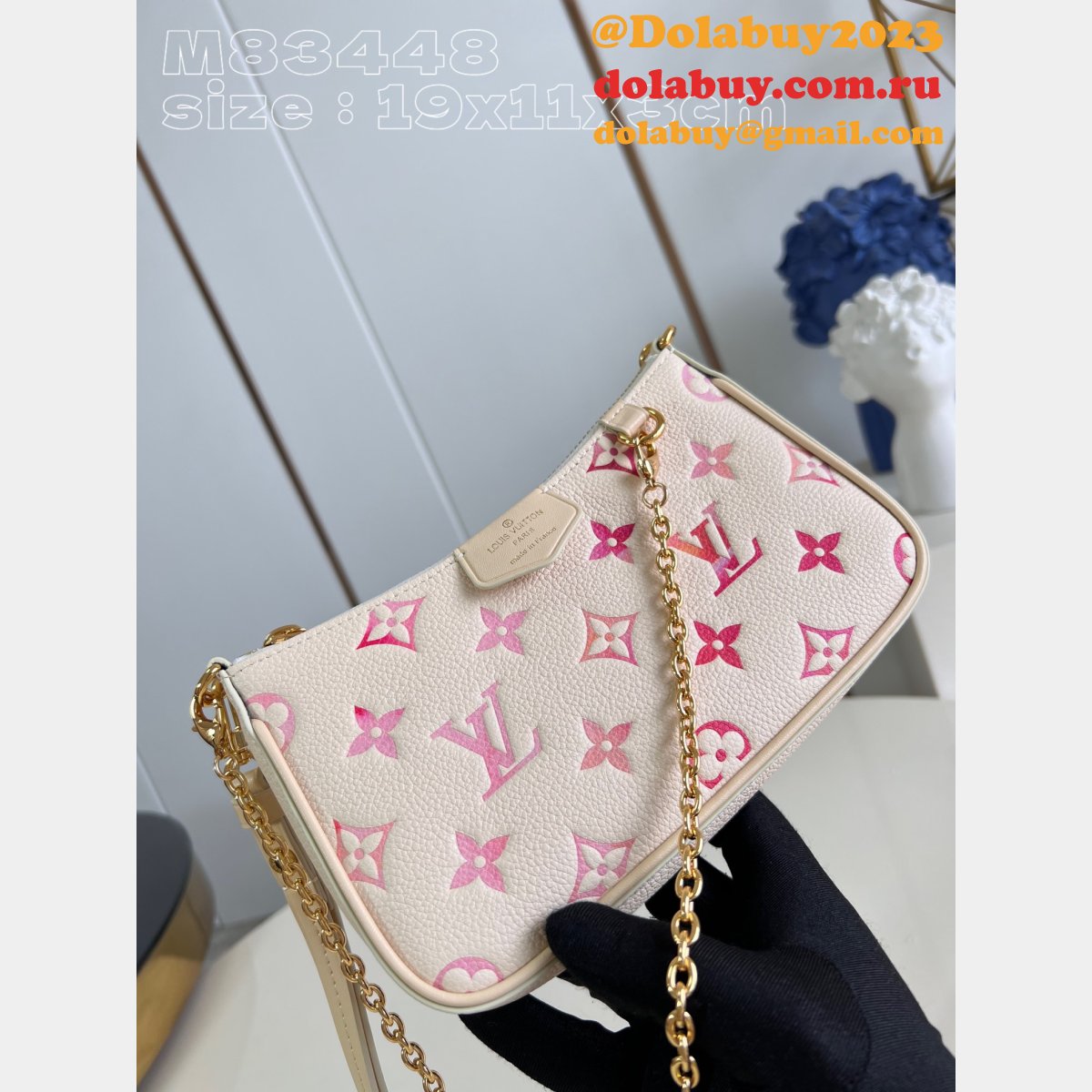 Fashion Easy Pouch On Strap M83448 Louis Vuitton Duplicate Bag