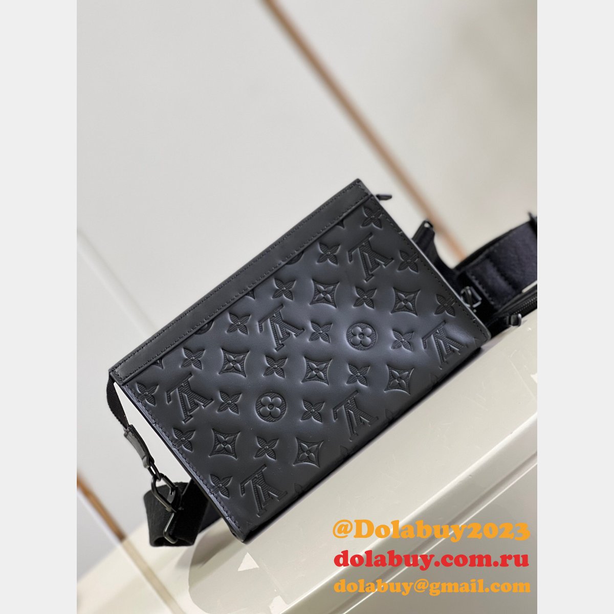 Louis Vuitton Replica Mens Fashion Gaston Wearable Wallet G65 M81115 Black
