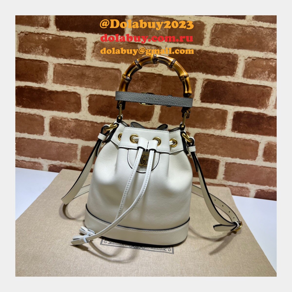 The Best Gucci Replicas Diana 724667 bucket bag