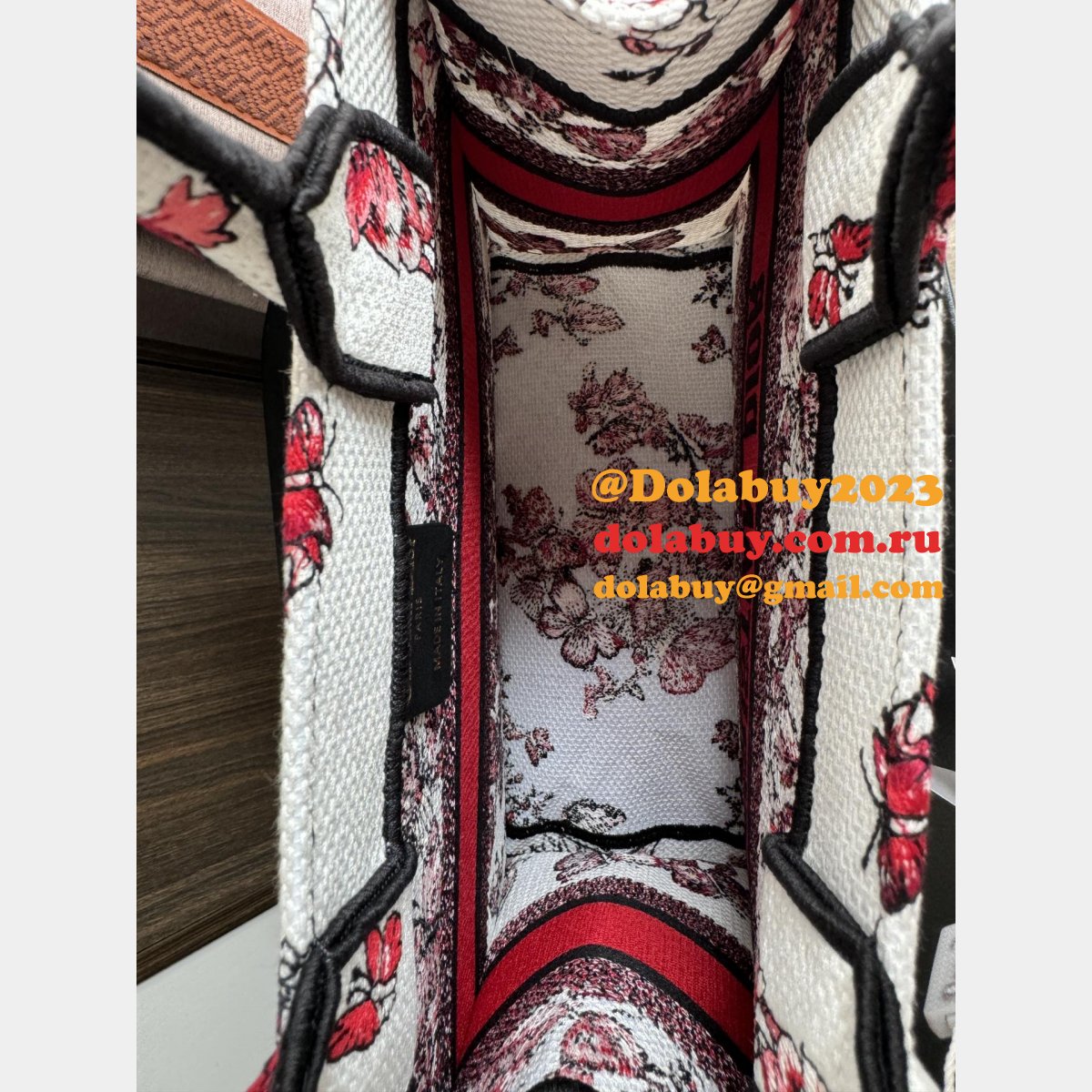 Best Latest CD Book Tote Quality Replica Dior Bags