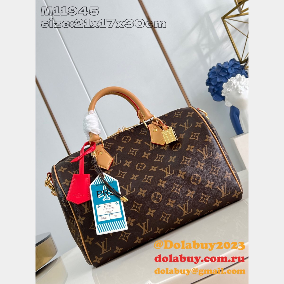 Louis Vuitton N87212/M11945 Speedy Soft 30 Crafty/Boho Knockoff Bags