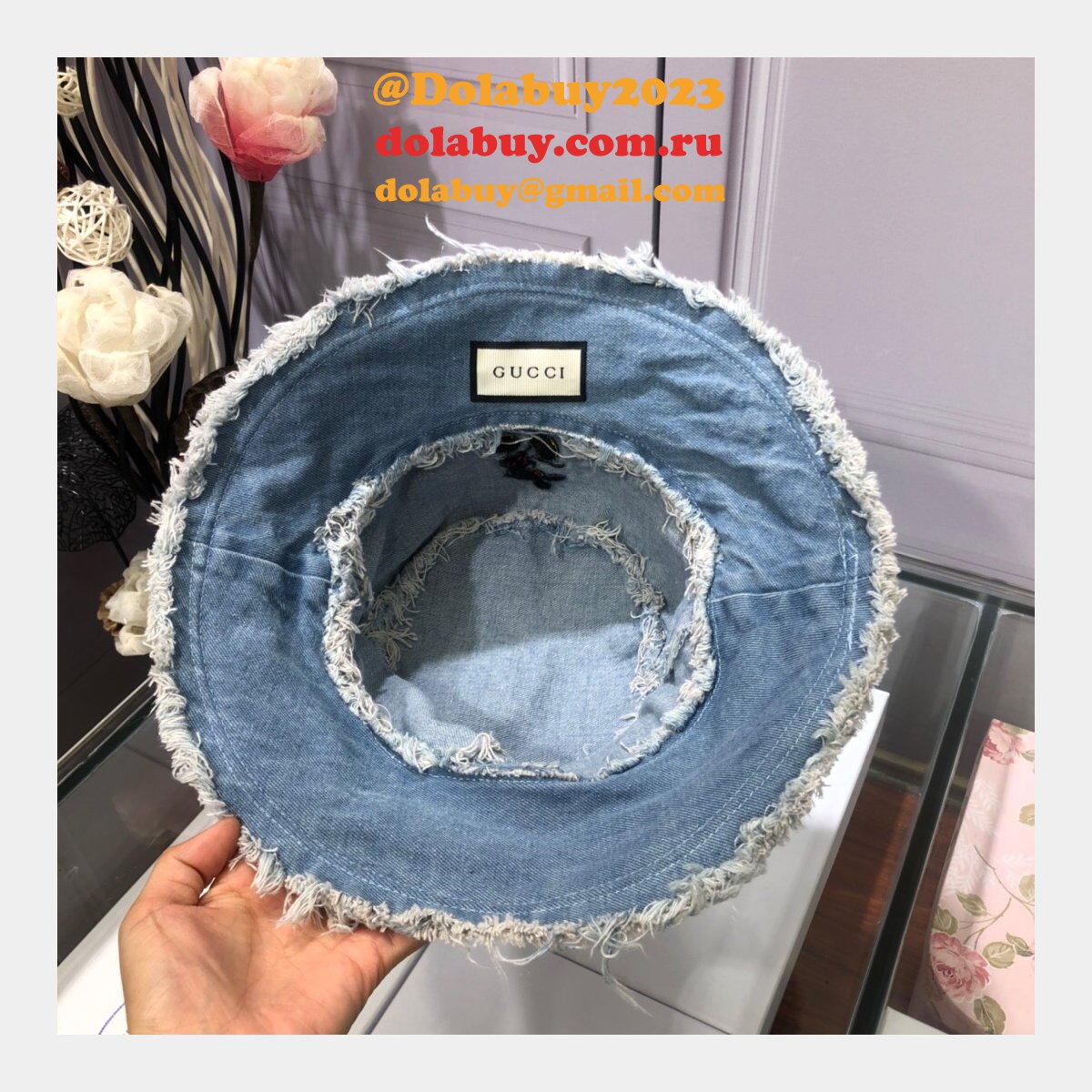 Designer Gucci Mickey fisherman High Quality hat