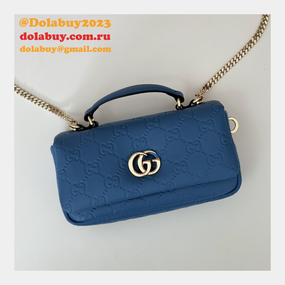 Gucci Duplicate GG Milano 806017 Top Handle High Bag