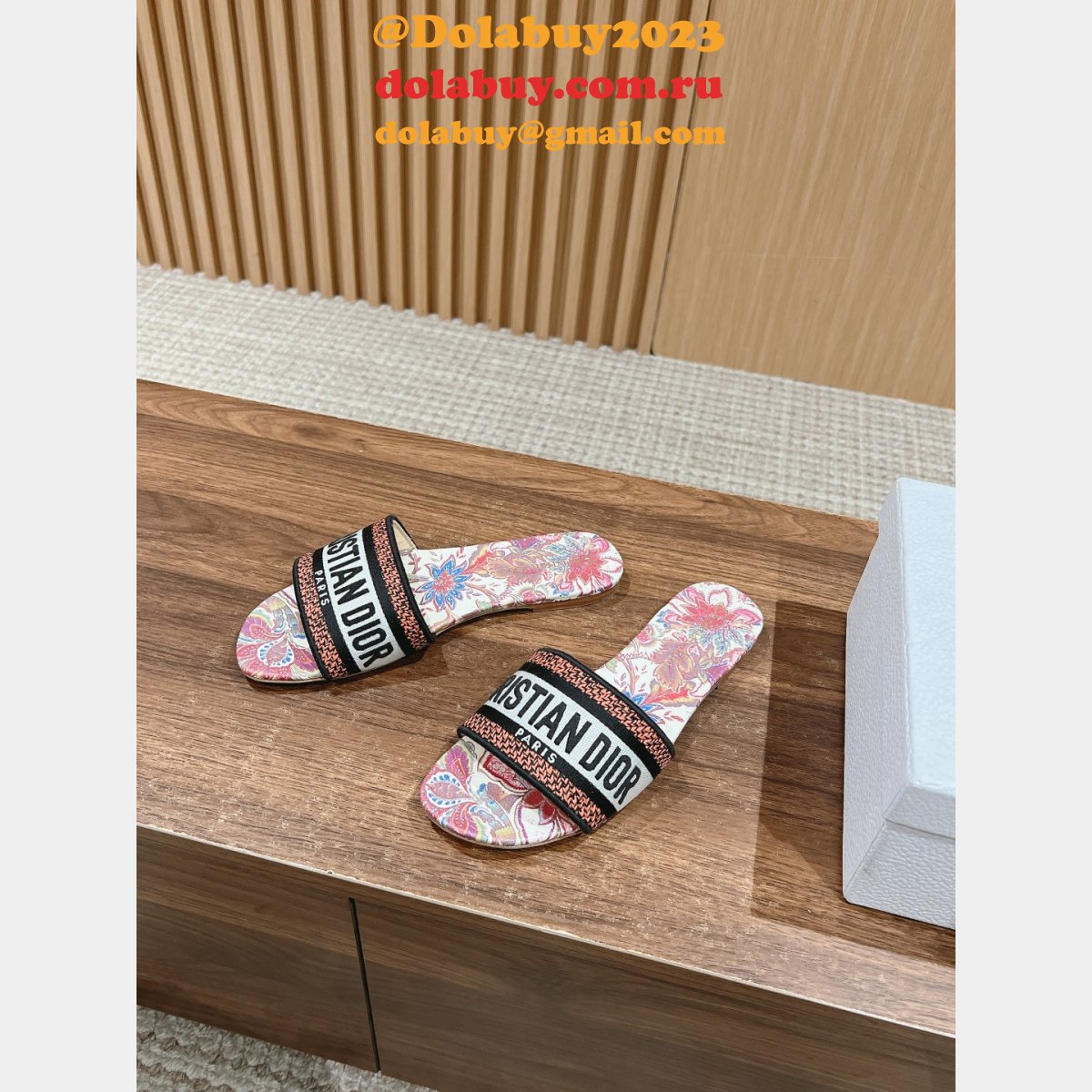 Fashion 7 Star Perfect DIOR DWAY SLIDE