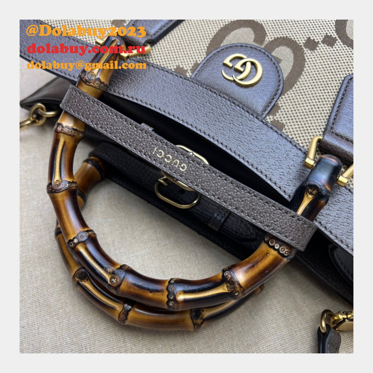 Best 25+ Deals for Gucci Replica Diana 655658 python tote bag