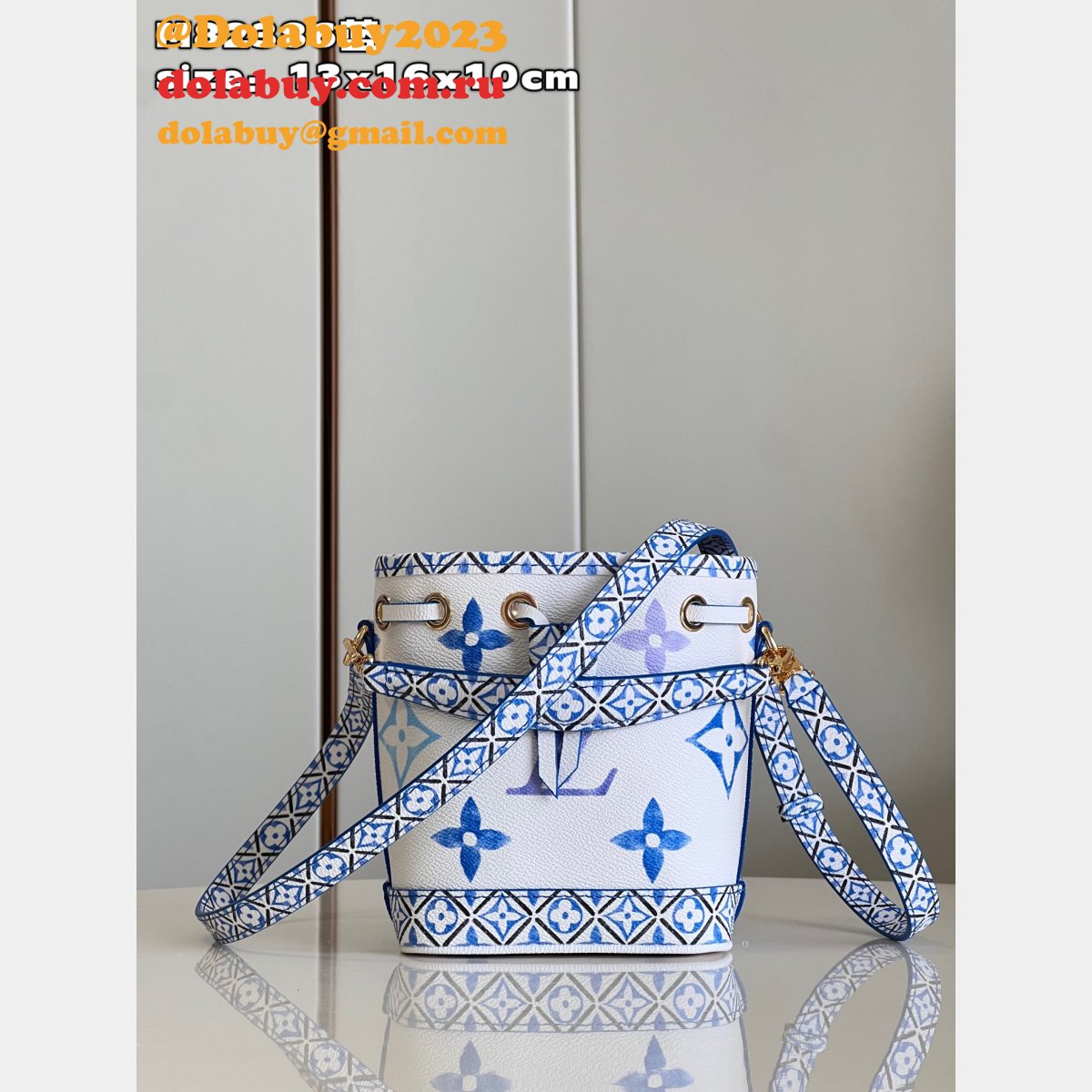 Nano Noé Autres Toile M82386 Inspired Louis Vuitton Designer Bag