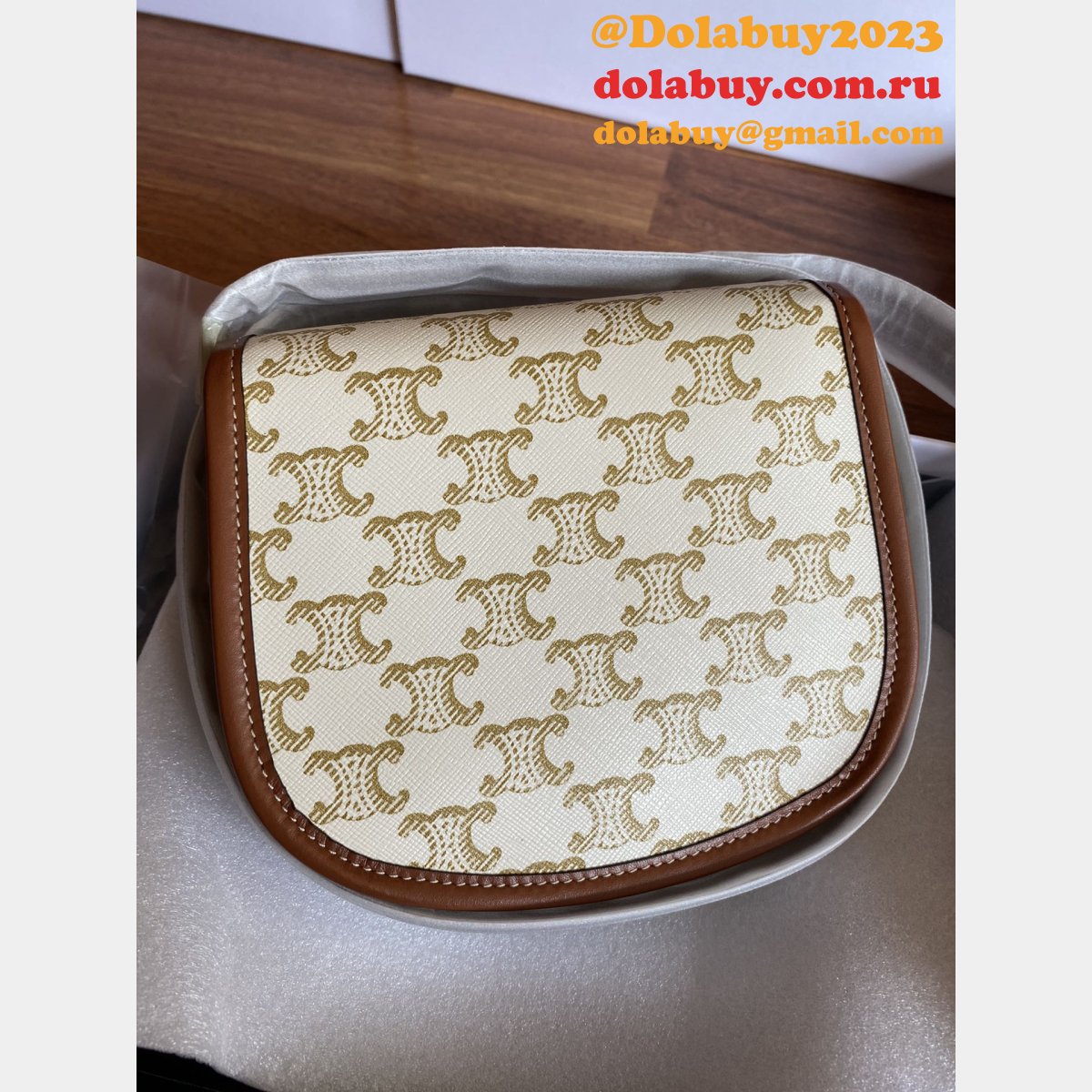Fashion 7 Star mini celine Triomphe Canvas BESACE bag196702