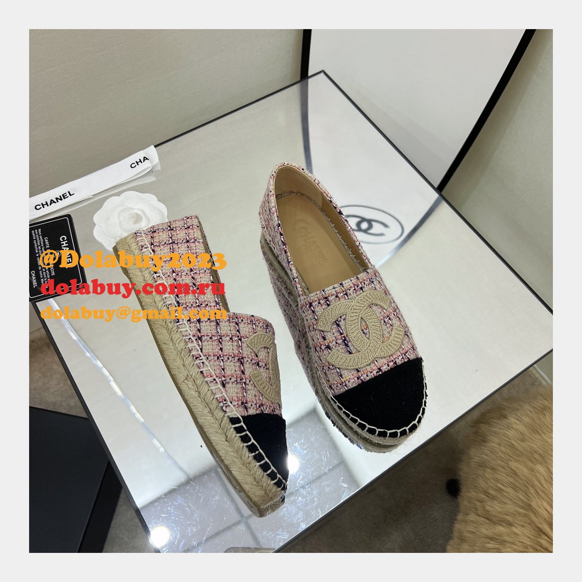 Top Quality Fashion CC ESPADRILLES SHOESE