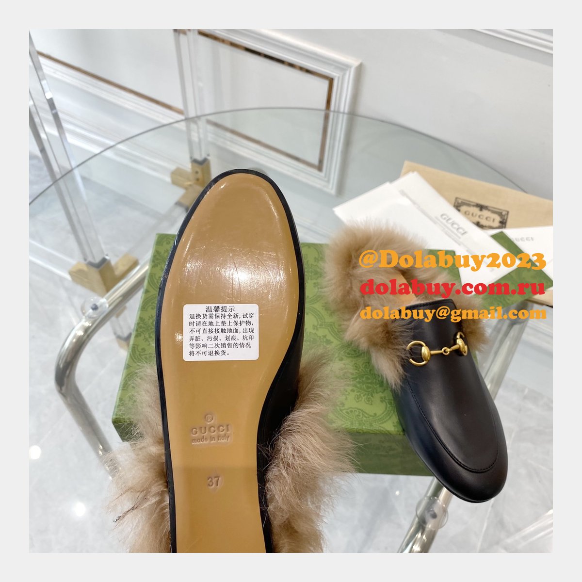 Gucci Mule Re-Edition Women