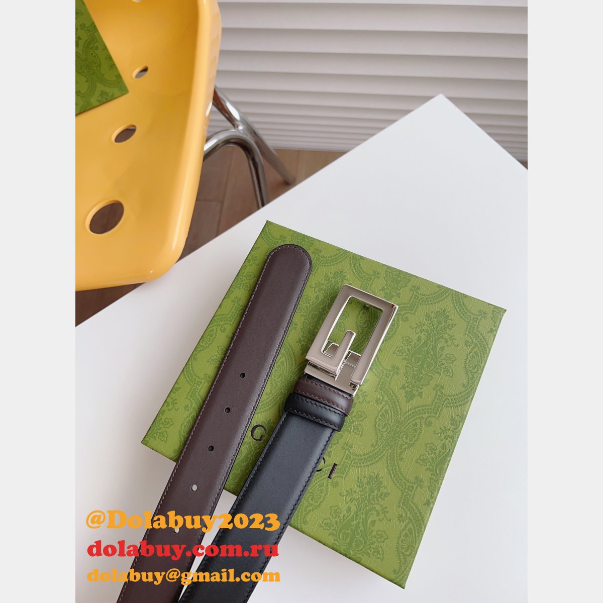 Replica High Quality 3.5CM Gucci 7 Star BELT