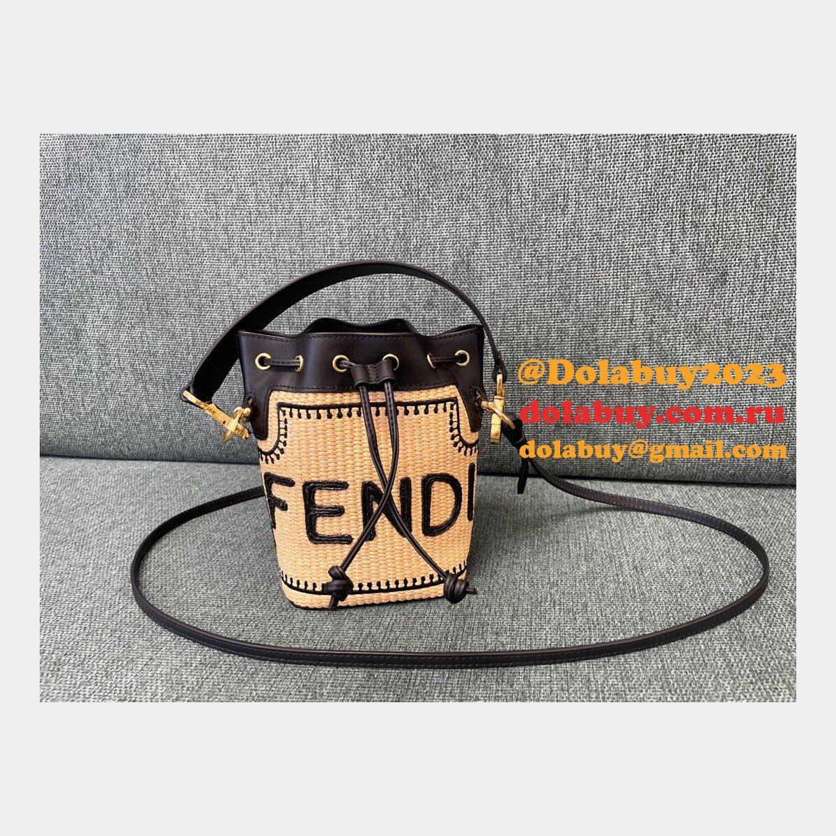Best TOP Fendi Mini Bucket Replicas Bag