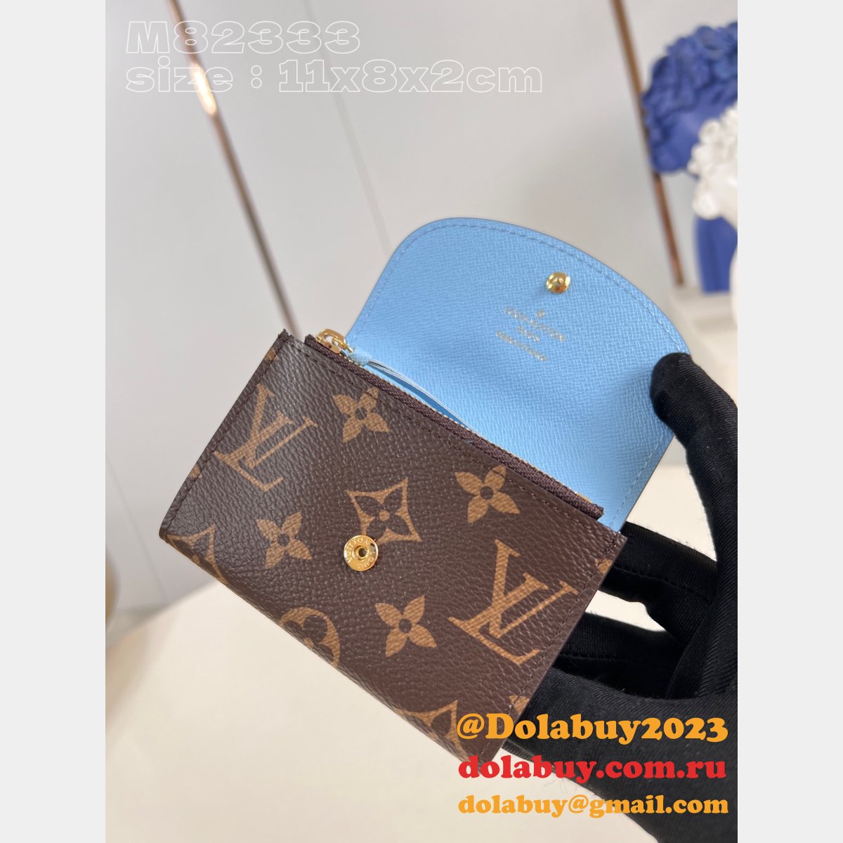 Top Quality Rosalie Coin Purse 1:1 Mirror M82333 Louis Vuitton Bag