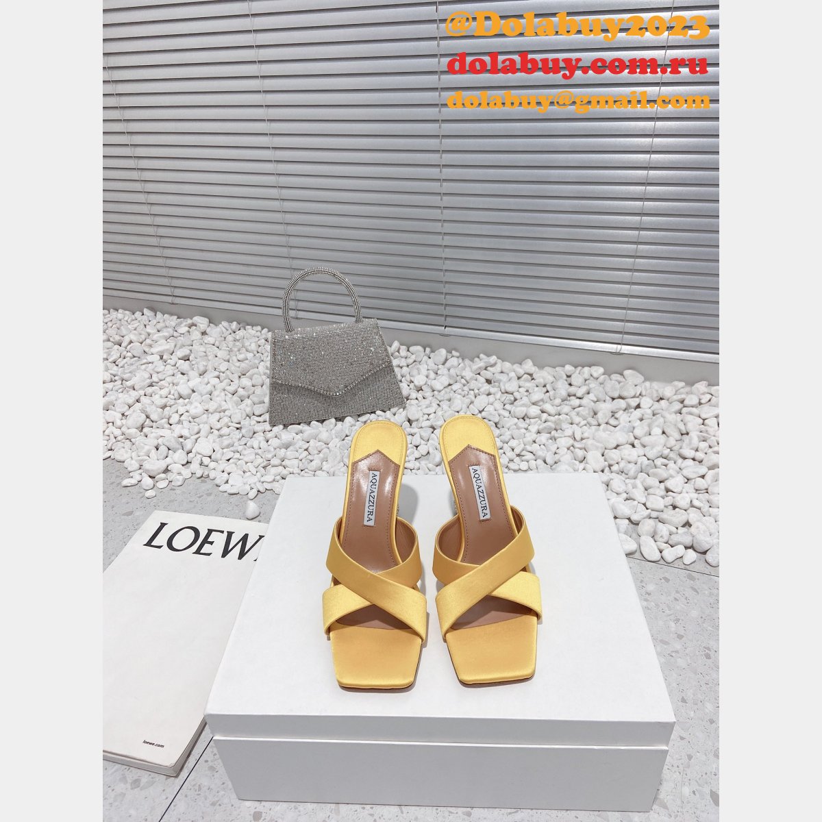 The Dolabuy Aquazzura high-heeled sandals Buying Fake 1:1 Mirror Shoes