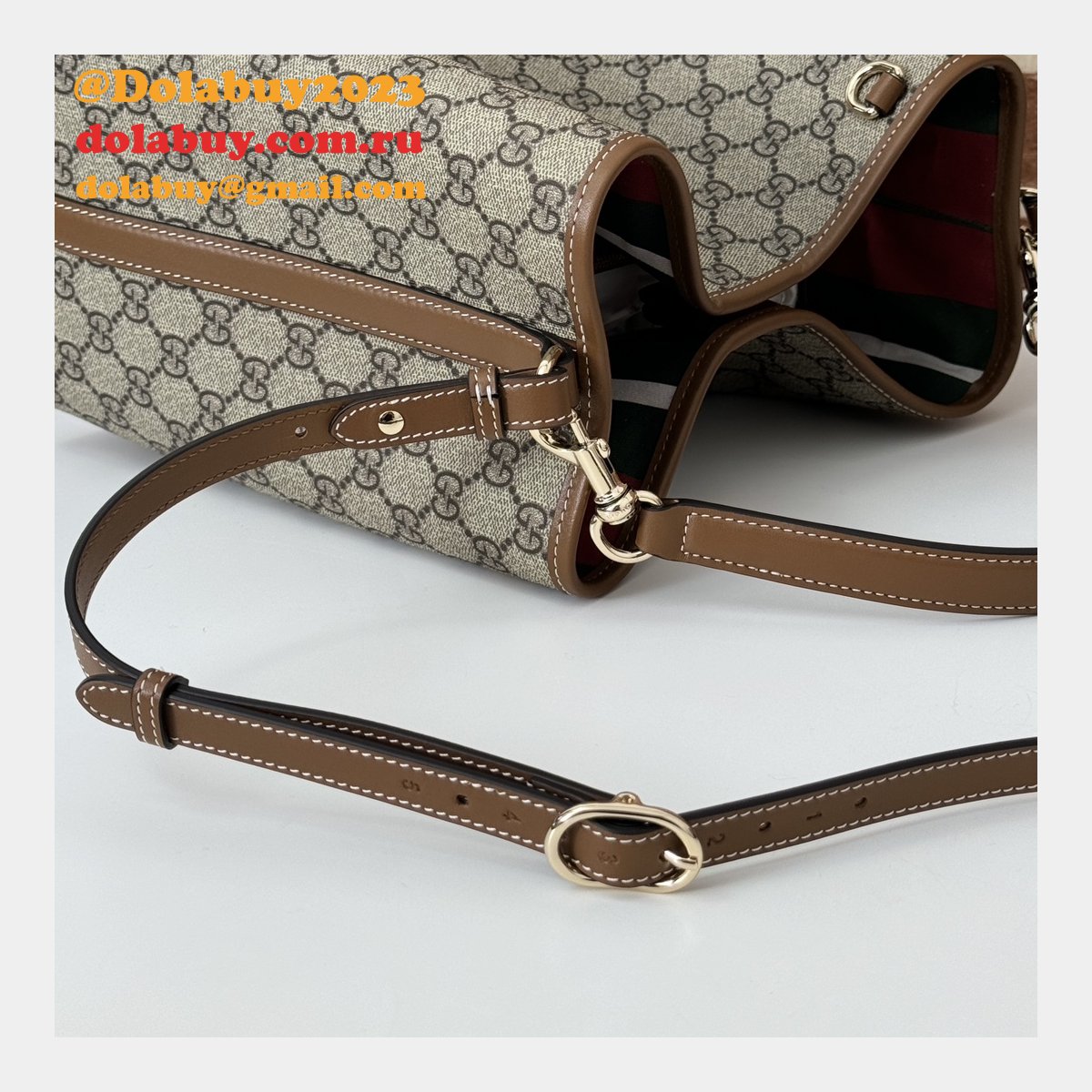 Gucci Fashion Copy 815103 Crossbody GG Emblem Small Shoulder Bag