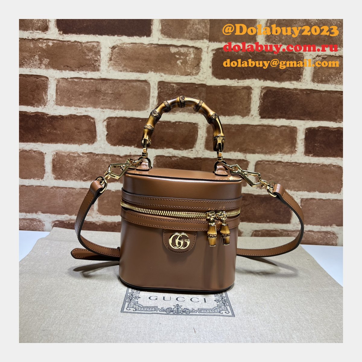 Duplicate Bamboo Shoulder 760200 Designer Gucci Fashion Bag