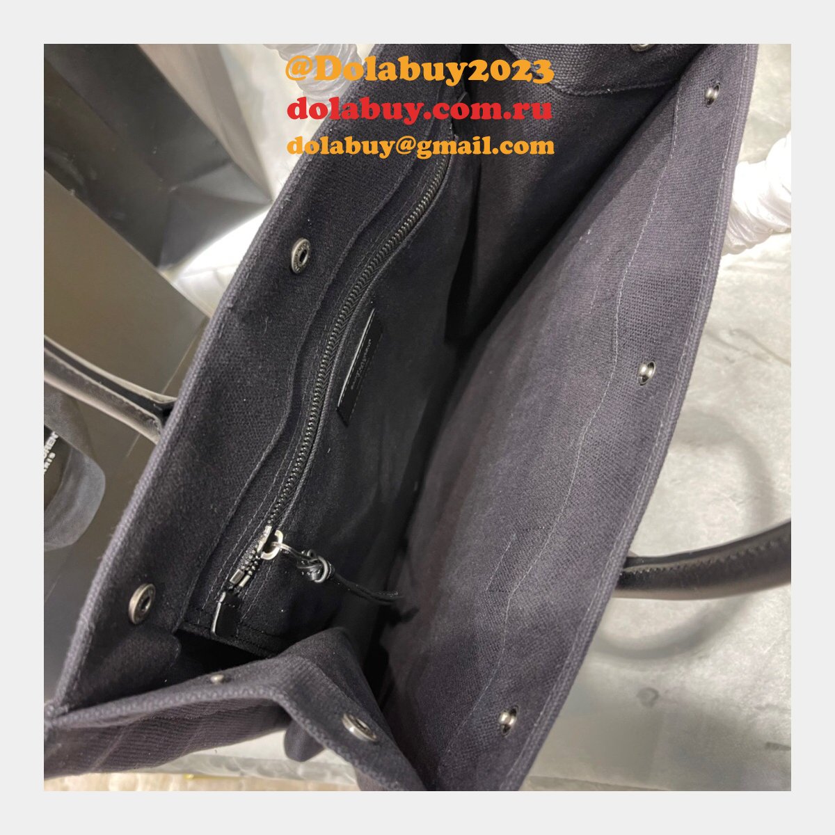 High Quality Saint Laurent Tote Replicas 631682 Rive Gauche Shopping Bag