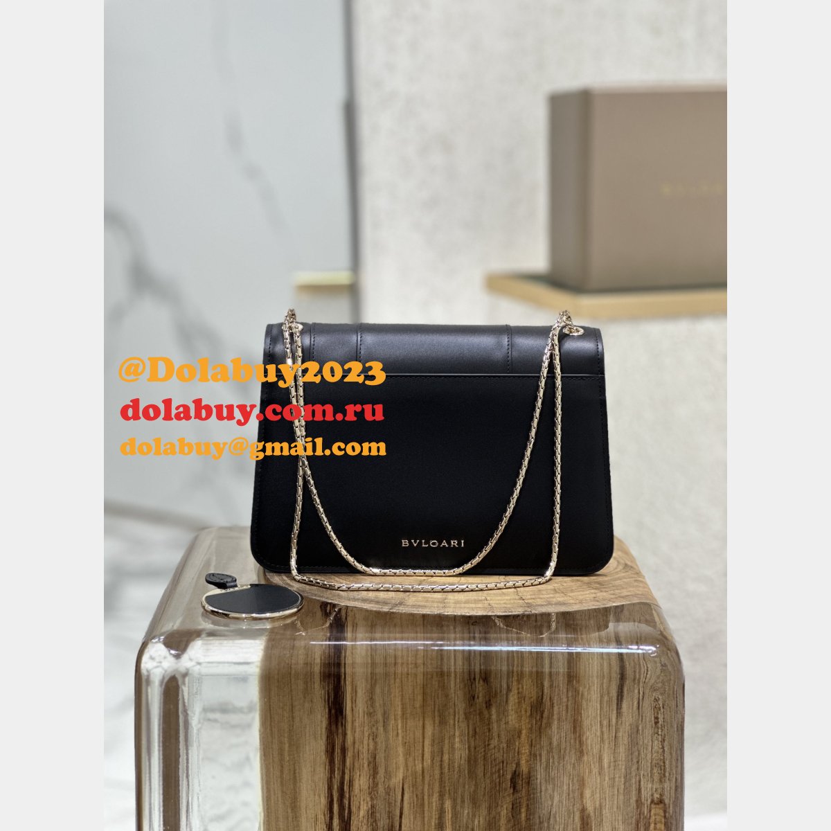 Duplicate BVLGARI SERPENTI FOREVER Crossbody Bags 289676