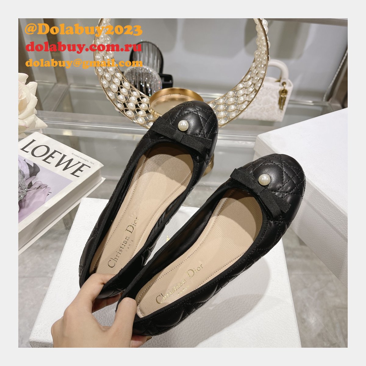 Top Quality Wholesale DIOR ballet flats