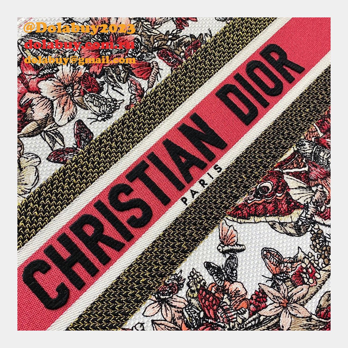 Cheap Christian Dior CD Book Tote Bag 36/41.5CM Fancy Bags Ru