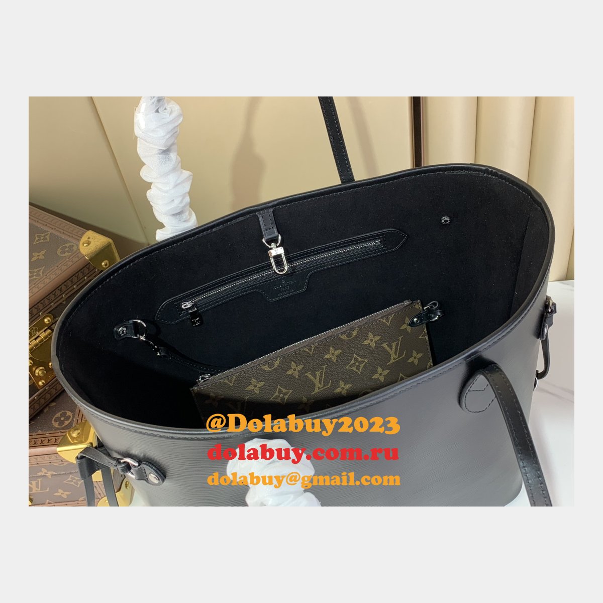 Outlet Louis Vuitton Replica Tote Neverfull M11930 M12755 Bag
