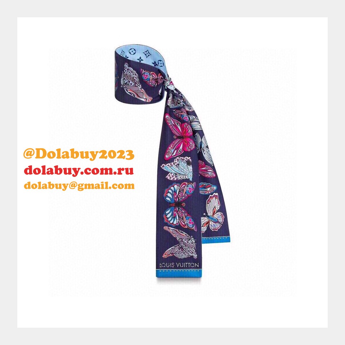 Louis Vuitton Straps bow tie streamers