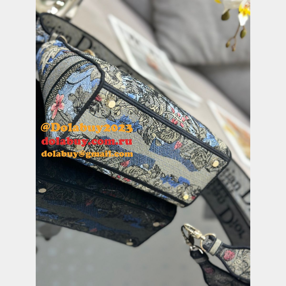 Christian Dior Replica Designer Lady Dior 24cm Handbag