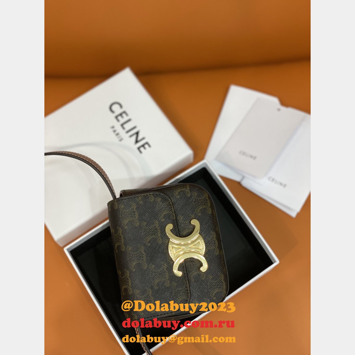 Replica 101512 Triomphe Celine Online Crossbody Sale