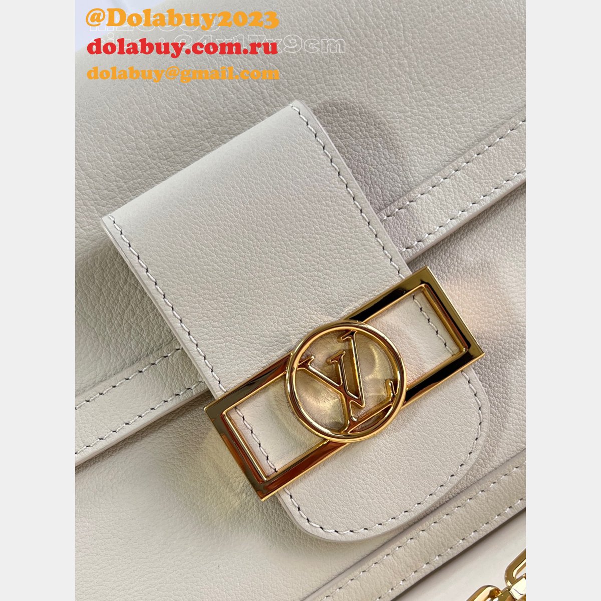 Sale Fake Louis Vuitton Dauphine Soft MM H27 M25209 Bag